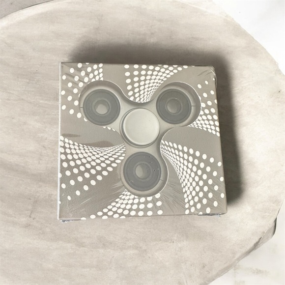 Other - NWT Silver Fidget Spinner x 2